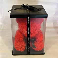  luxury red  rose bear 