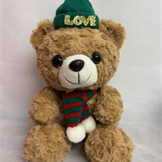 Brown Christmas Teddy