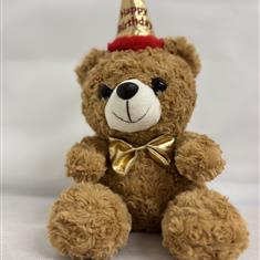 Brown Birthday Teddy